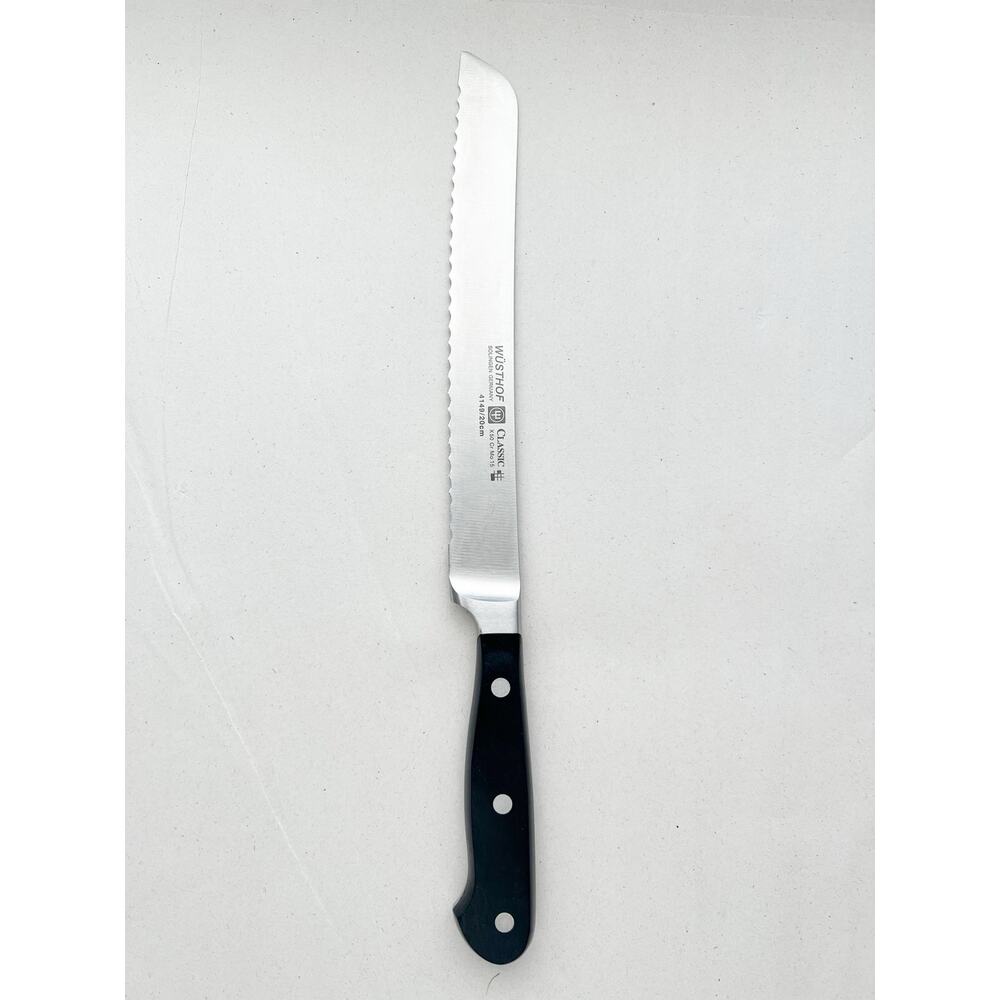 Wusthof Cassic Bread Knife 4149 20cm 8" Solingen Germany Serrated